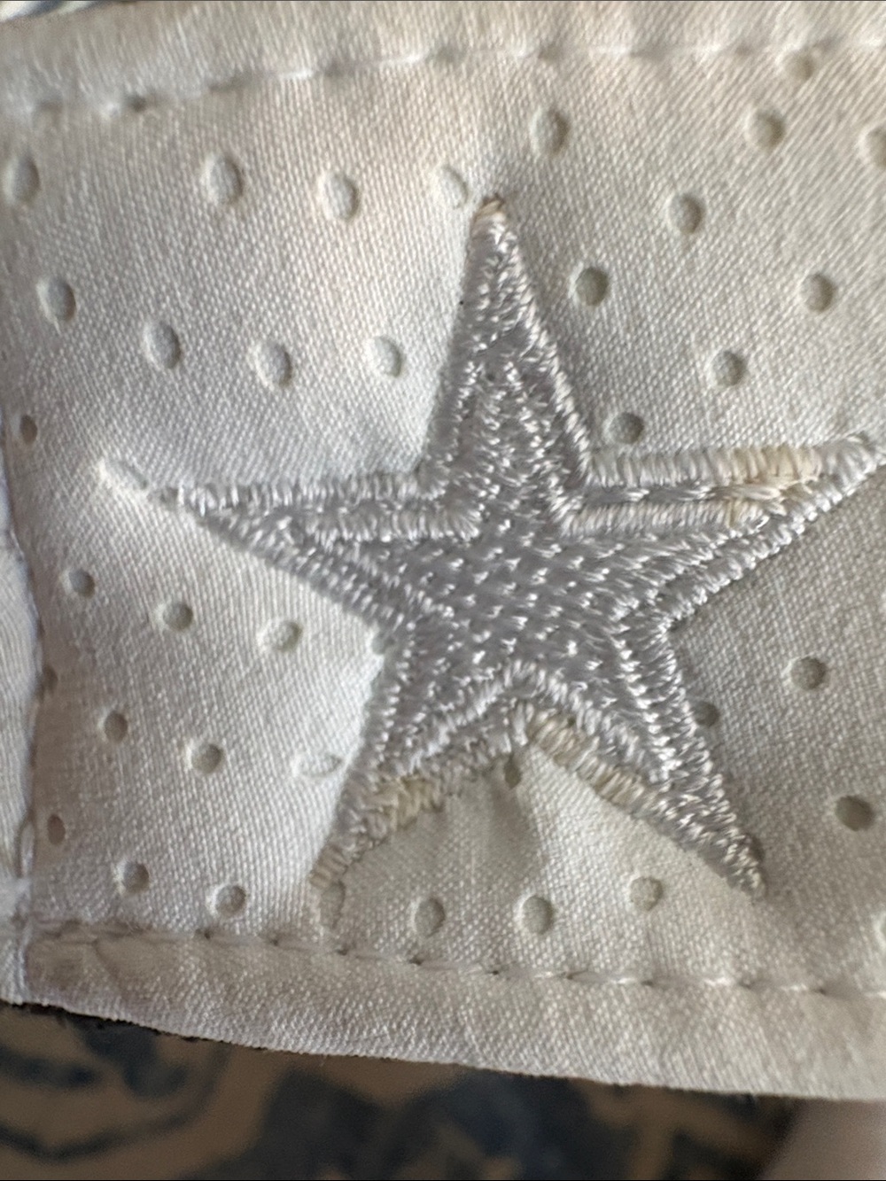 Nike White Perforated Women's Visor with Black Swoosh - Picture 2 of 3